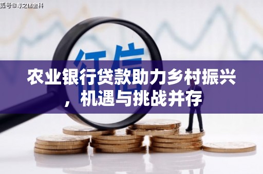 梓官农业银行贷款助力乡村振兴，机遇与挑战并存