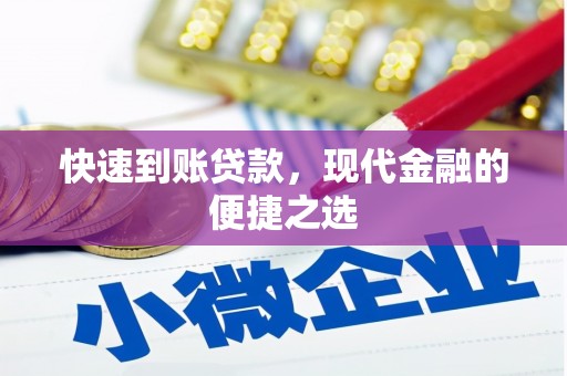 梓官快速到账贷款，现代金融的便捷之选