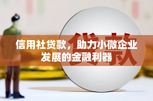 梓官信用社贷款，助力小微企业发展的金融利器