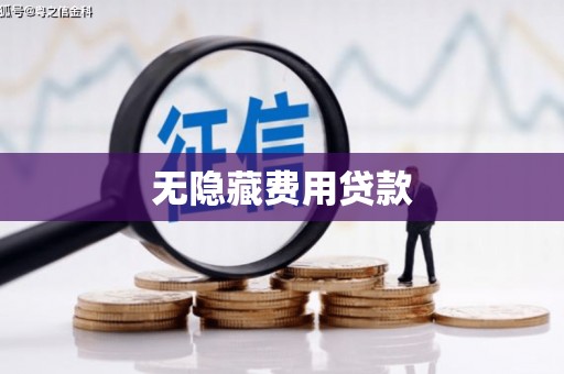 梓官无隐藏费用贷款