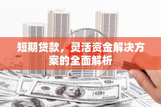 梓官短期贷款，灵活资金解决方案的全面解析
